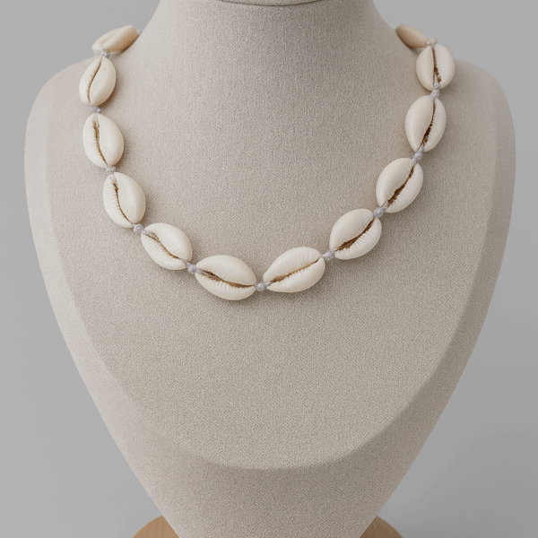 Cowrie Shell Choker (Lavender)