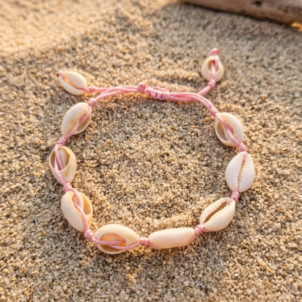 Coral Blush Anklet
