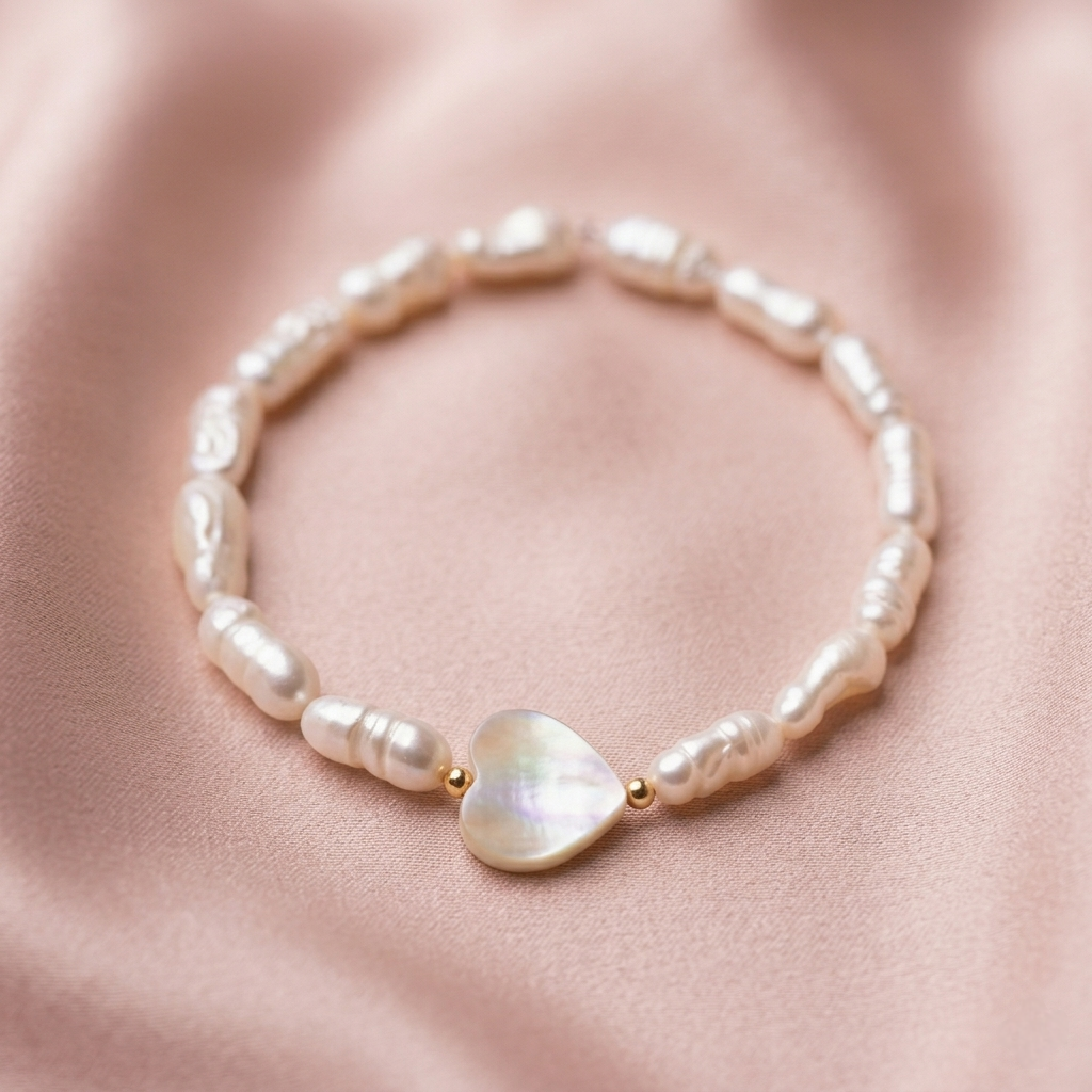 Raw Pearl Bracelet
